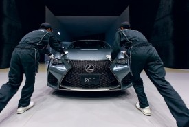 Tunel - Lexus RC F ustawianie